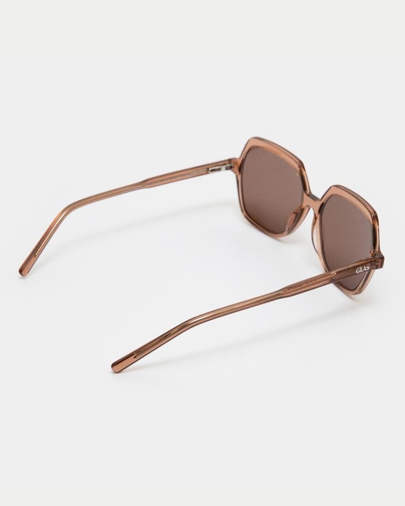 Andrea Cognac Sunglasses