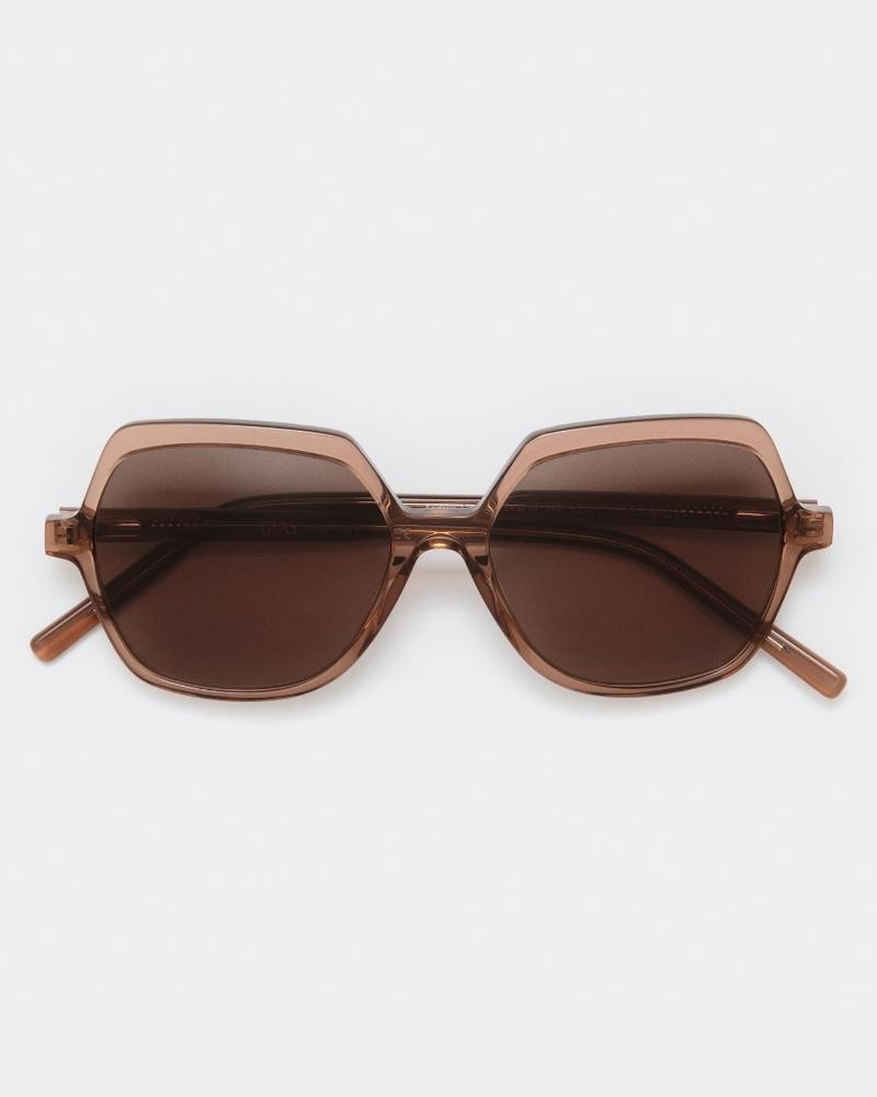 Andrea Cognac Sunglasses